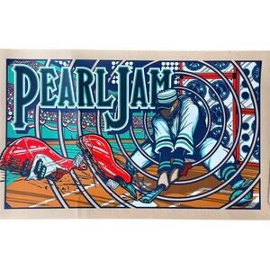 2018 Official Pearl Jam Seattle Home Shows poster by Brad Klausen